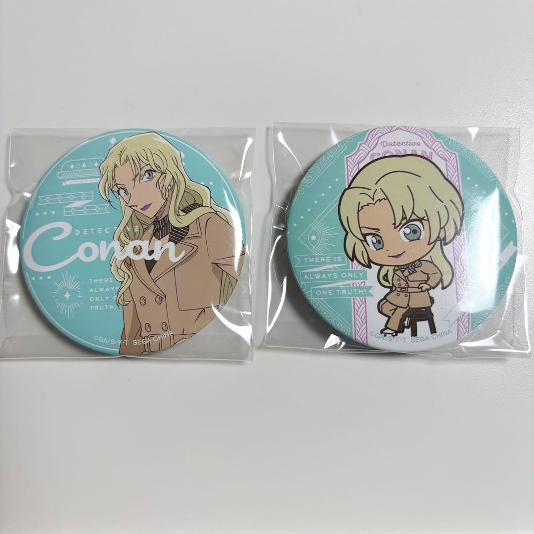 名探偵コナン 缶バッジセット ベルモット - メルカリ