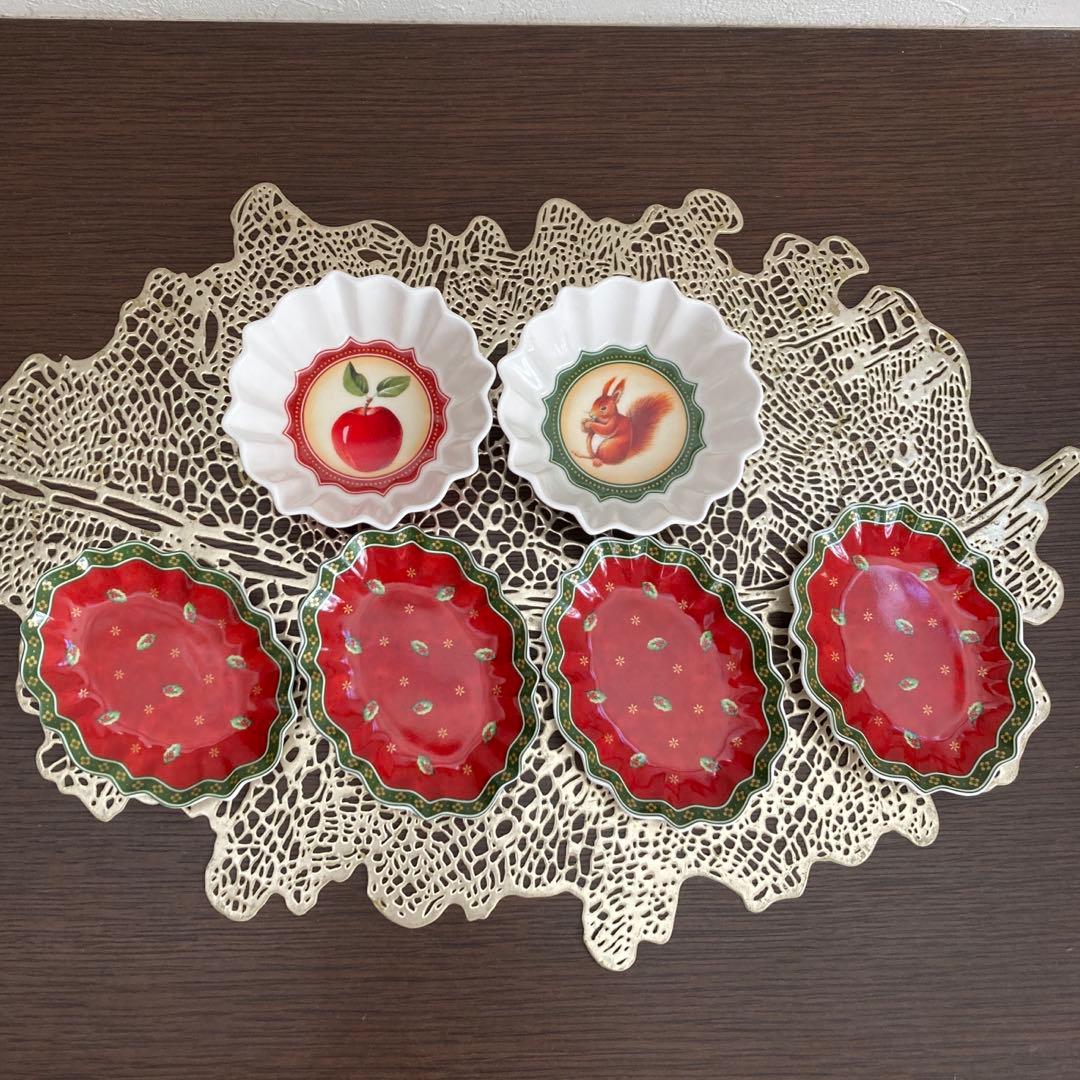 ビレロイ&ボッホ⭐︎6点 トイズデライトシリーズの小皿