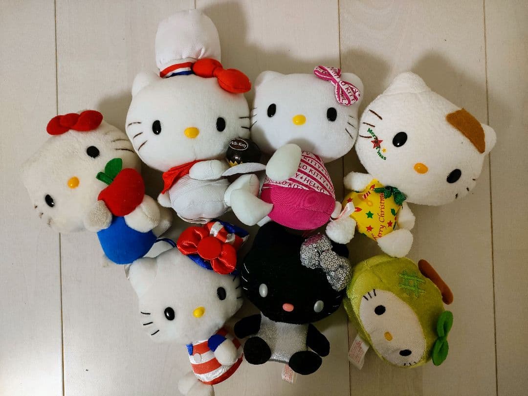 キティちゃん ぬいぐるみ まとめ売り ハローキティ激レア ヴィンテージ