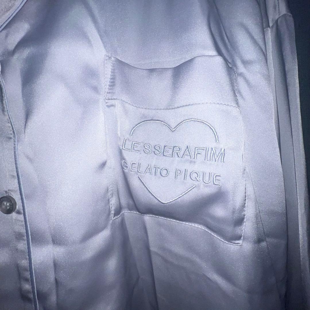 ジェラートピケ ルセラフィム シャツ&ショートパンツセット