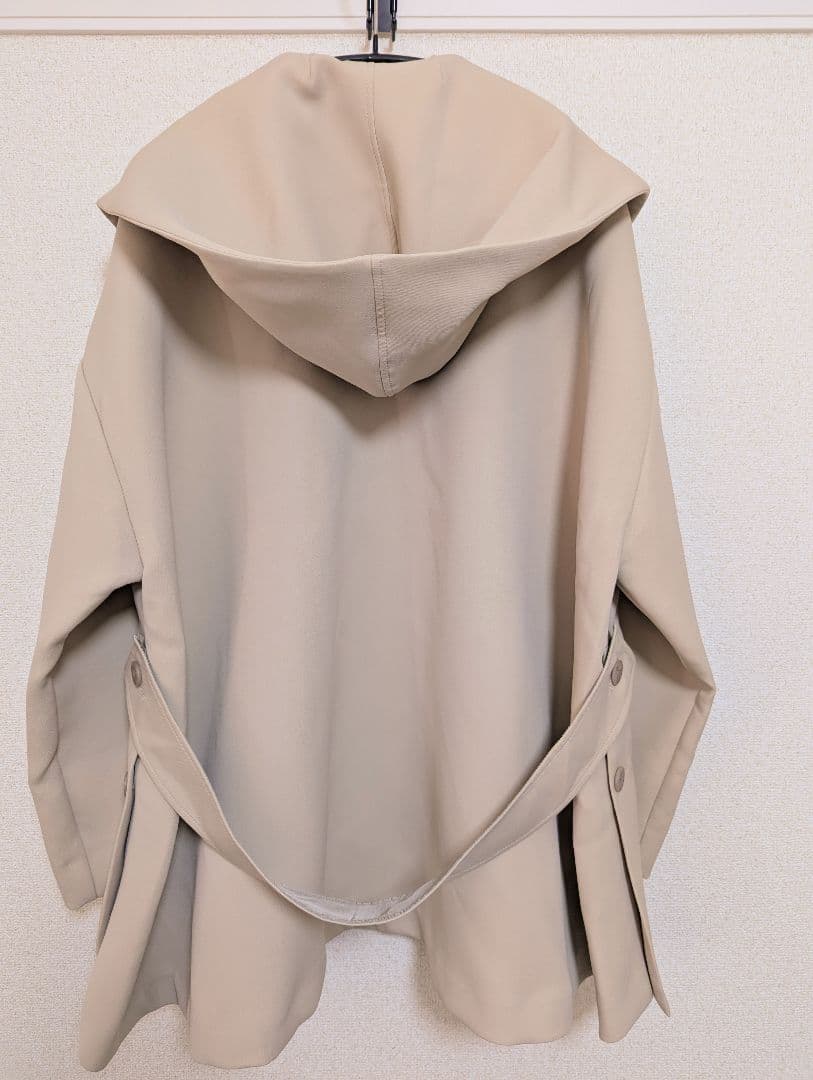 新品タグ付き】MORABITO BLANC フード付コート 定価¥86,900 - メルカリ