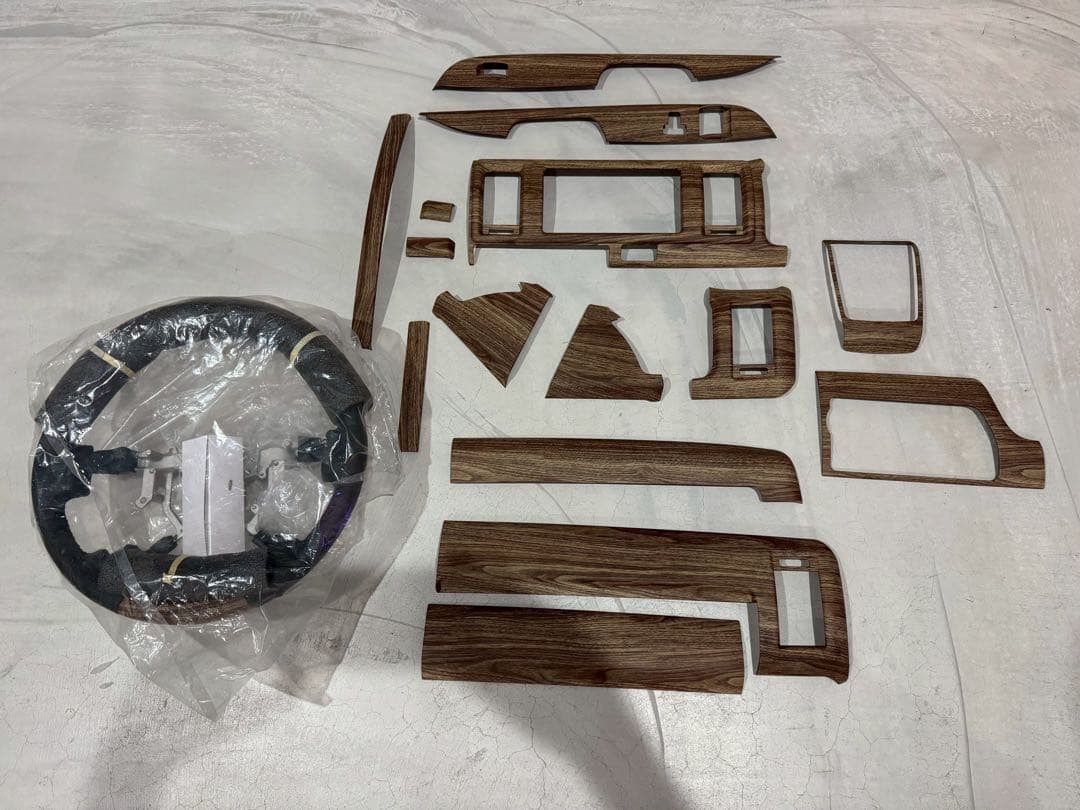 FLEXDREAM 艶消しウォルナット カスタム ハイエース 200系 GL