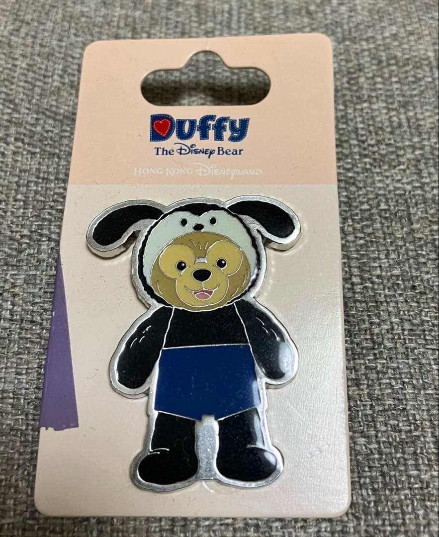 ディズニー ピンバッジ オズワルド ダッフィー 香港 HKDL