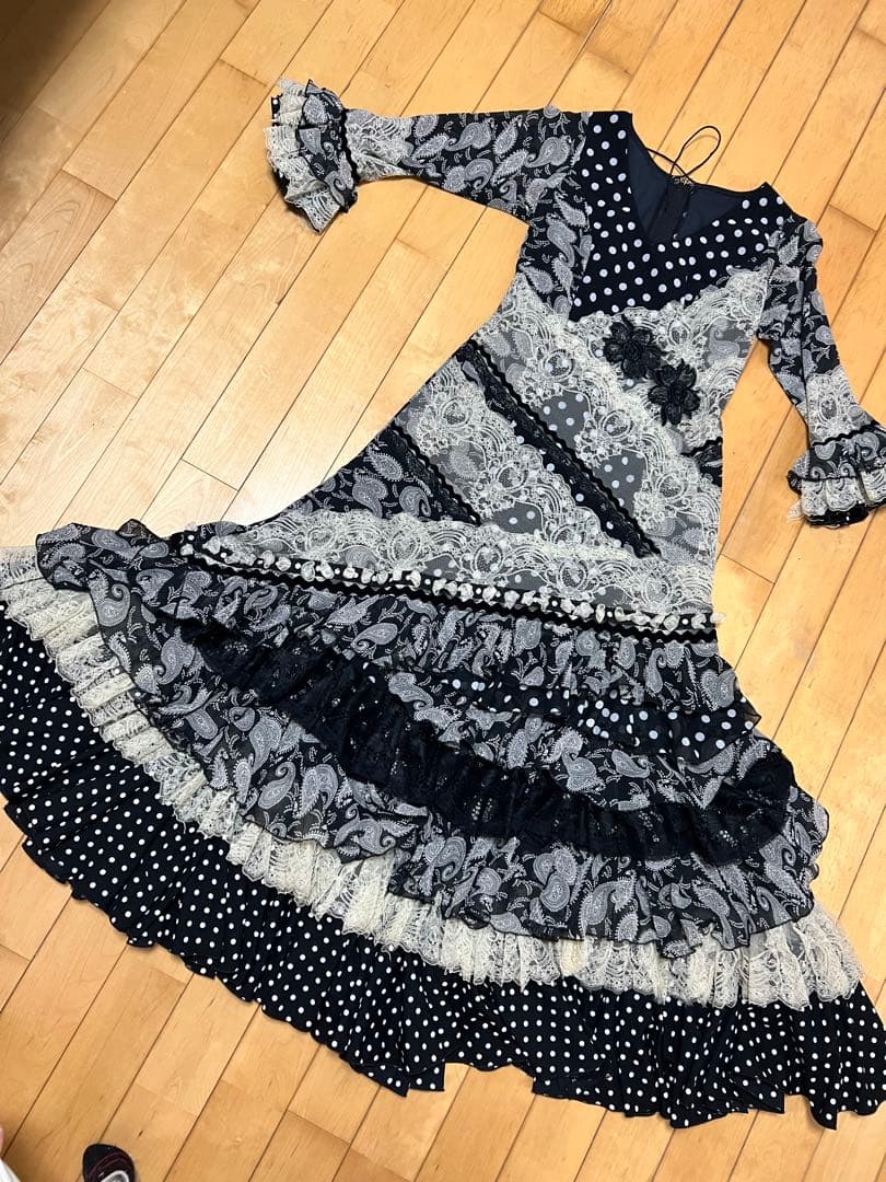 SONIA JOHNES フラメンコドレス ワンピース