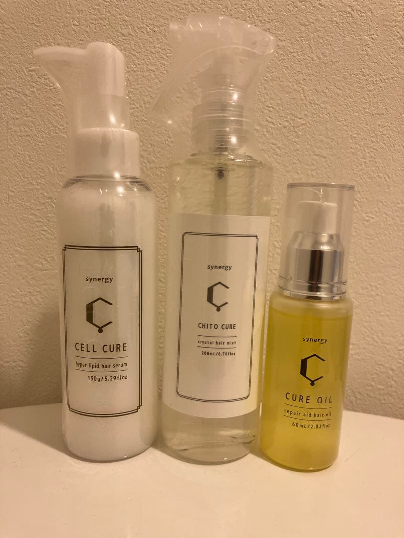 シナジー　テスター付き　セルキュア　キトキュア　キュアオイル