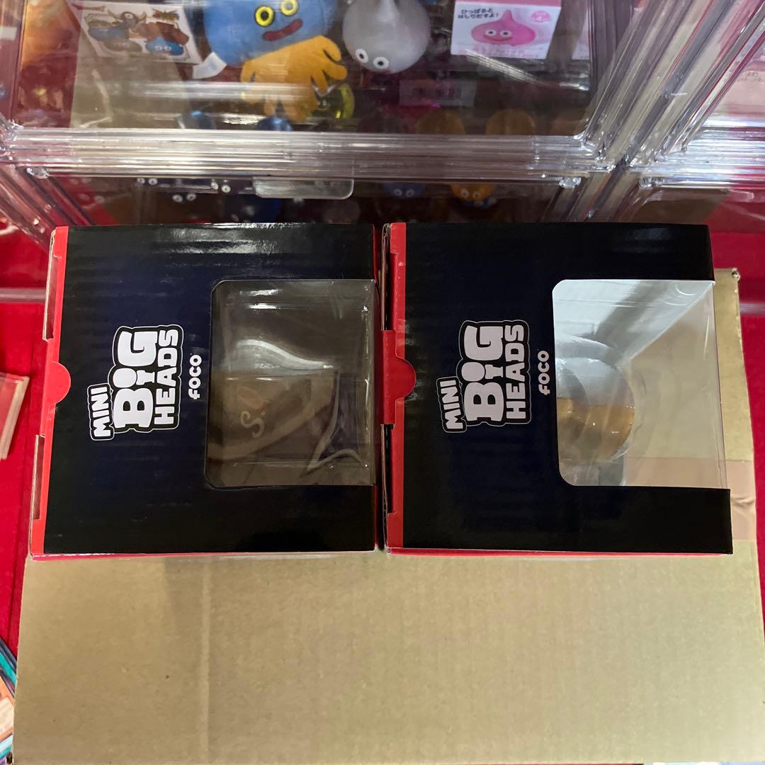 ミニボブルヘッド大谷翔平選手、FOCO製 ゴールド＆シルバー 、日米