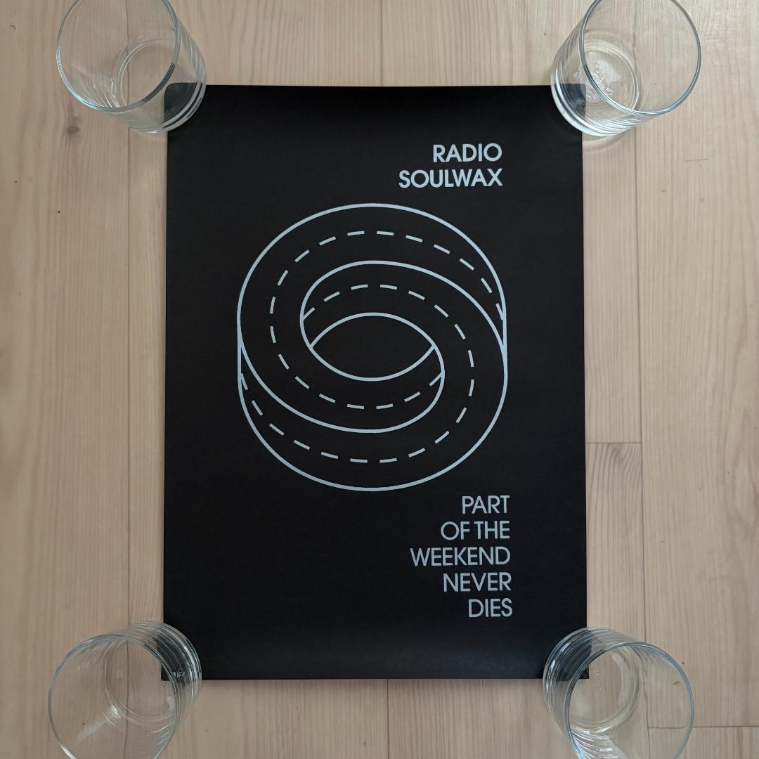 貴重 50部 Soulwax ソウルワックス 2manydjs シルクスクリーン