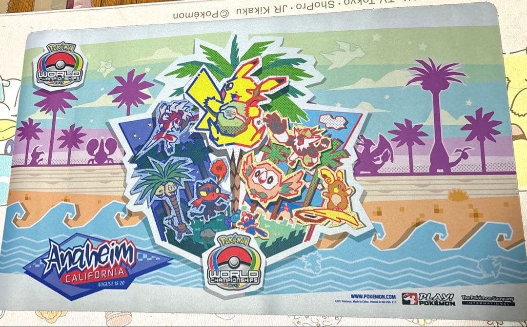 WCS2017 アナハイム プレイマット 海外