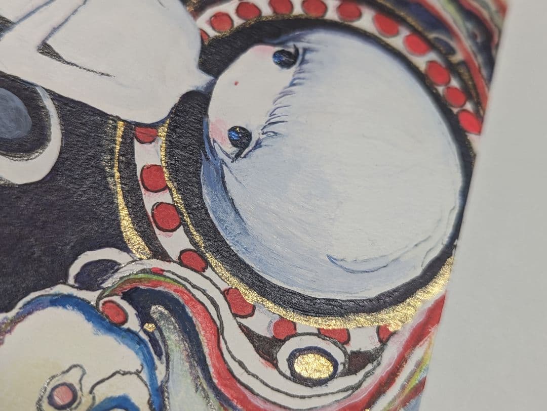 きくお 黄菊しーく painting 原画 - メルカリ