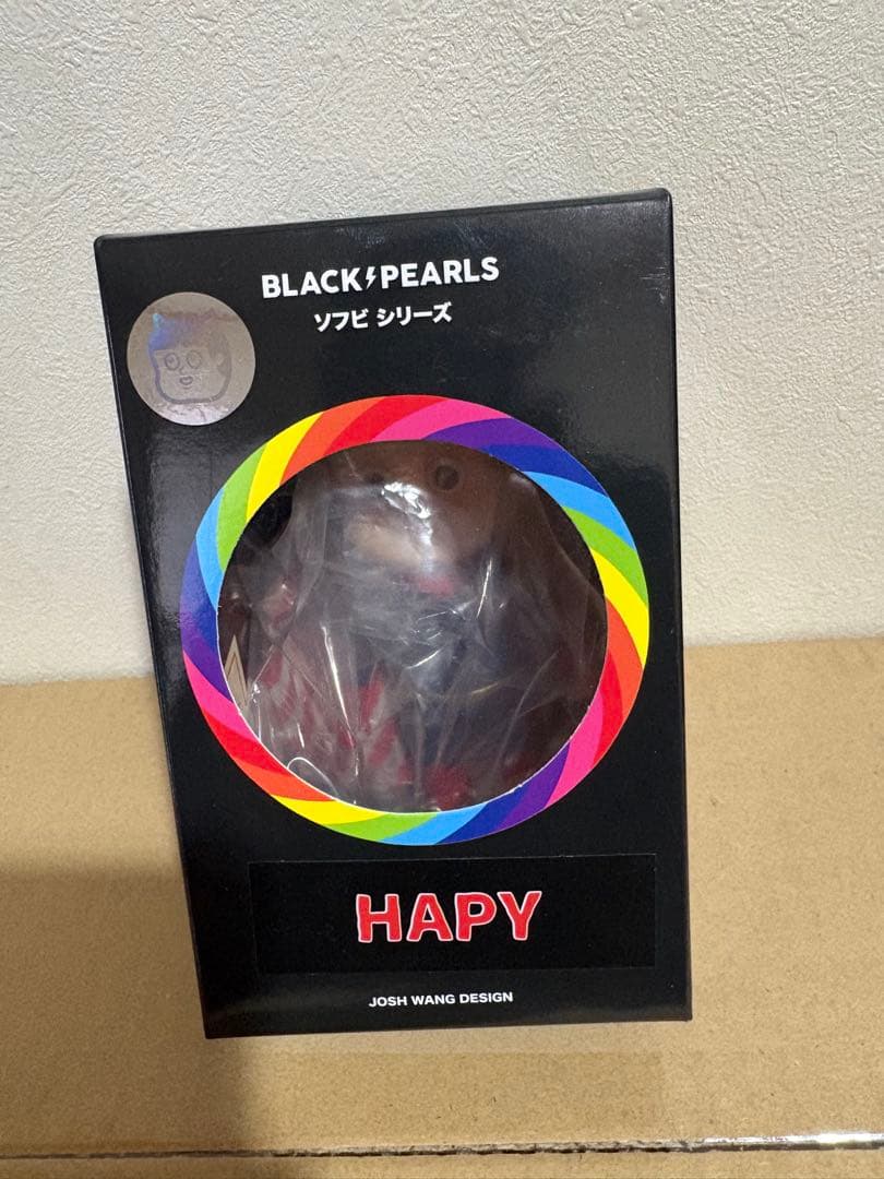BLACK PEARLS hapy ソフビシリーズ キャプテンハッピー ソフビ