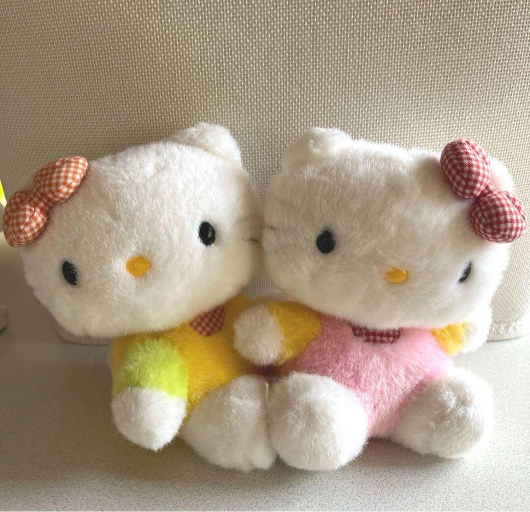 ハローキティ ミミィ ぬいぐるみ マスコット レア レトロ - メルカリ