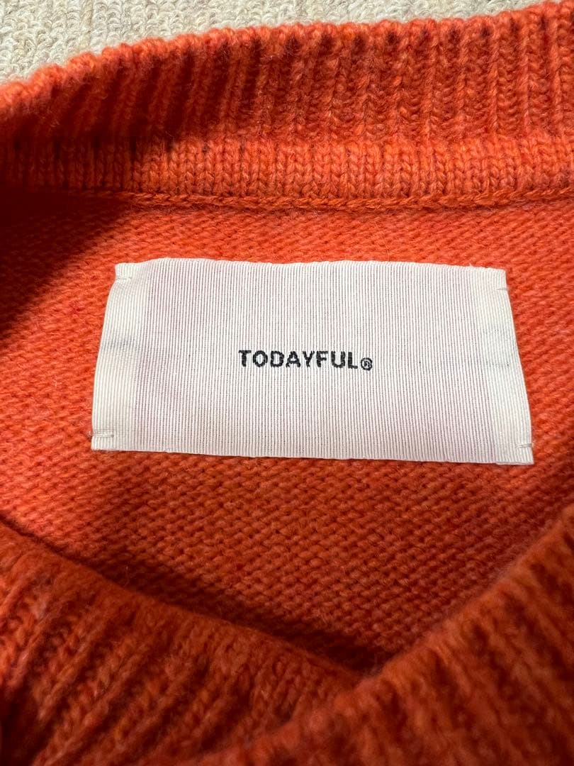TODAYFUL Merinowool Crewneck Knit