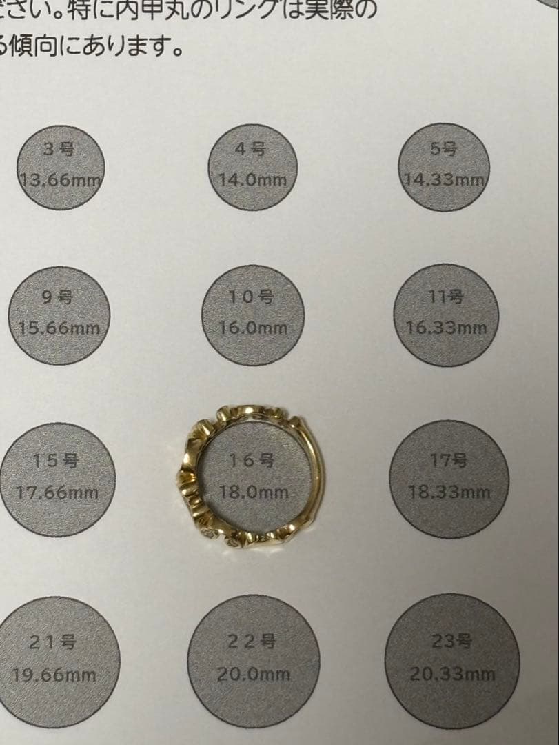 プ*ー様 Dr.コパ 馬蹄ゴールドリング - メルカリ