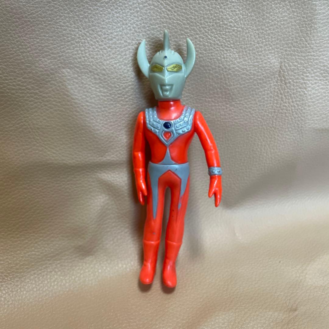 ピ*ん様 ウルトラマンタロウ　ソフビ　タケミ　レトロ　当時物