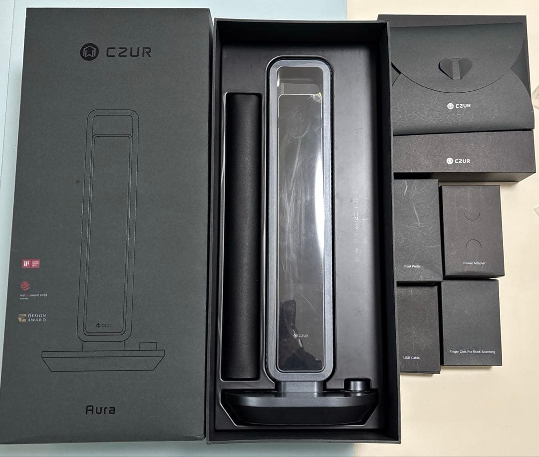 CZUR Aura Pro A3対応 高速スキャナー