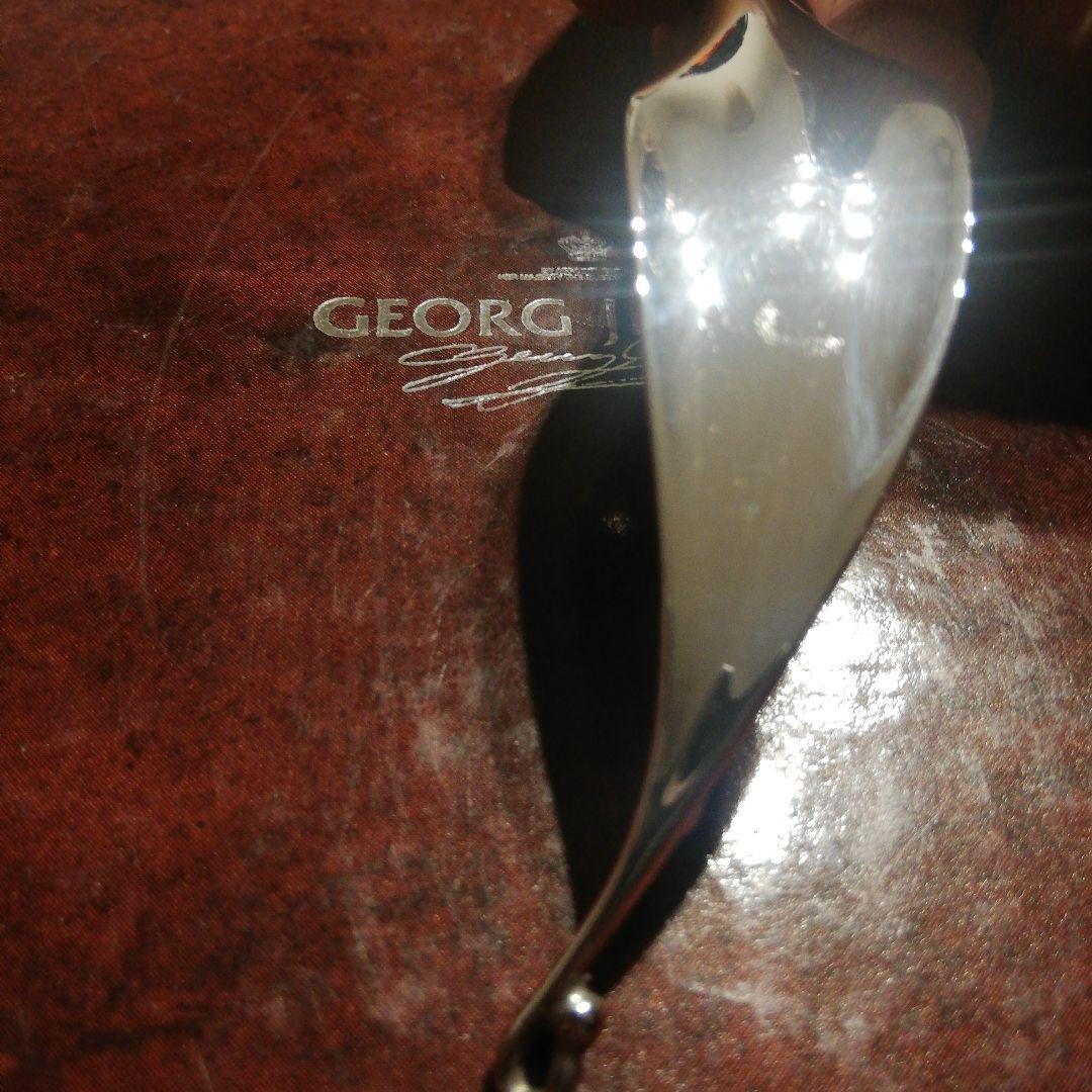 美品ジョージジェンセン プリュム羽 リーフ ブローチ 391 TORUN - メルカリ