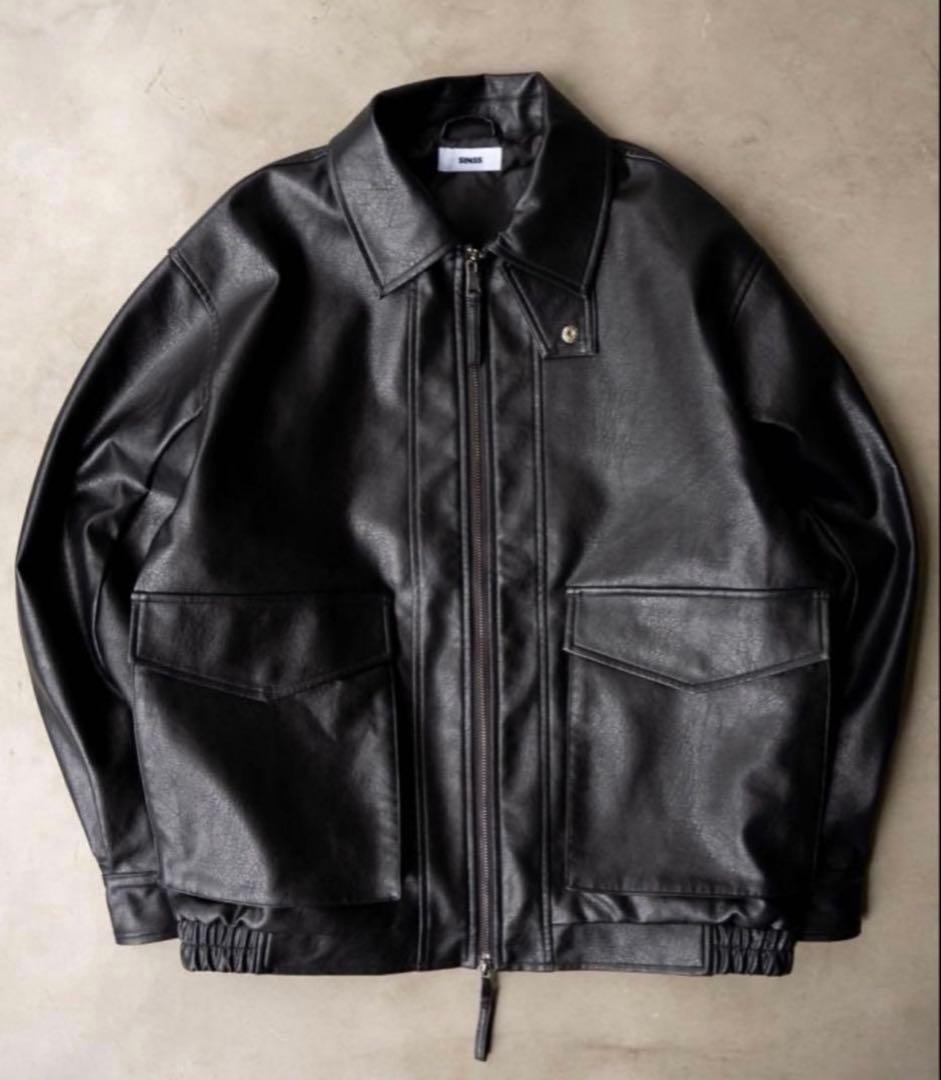sinssレザージャケットMサイズ