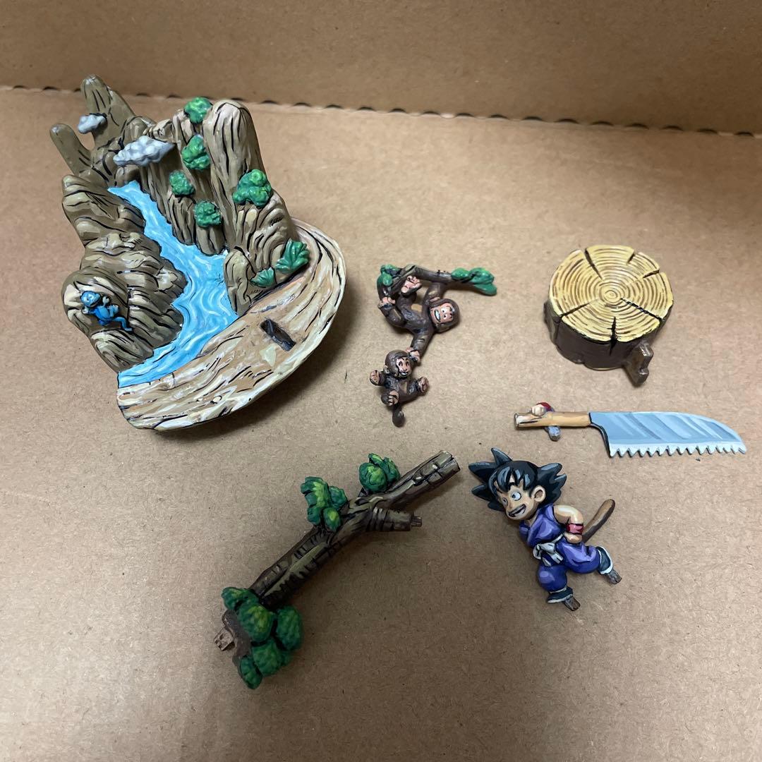 ドラゴンボールカプセル　ドラカプ　ブロンズ 悟空 カラー塗装フィギュア