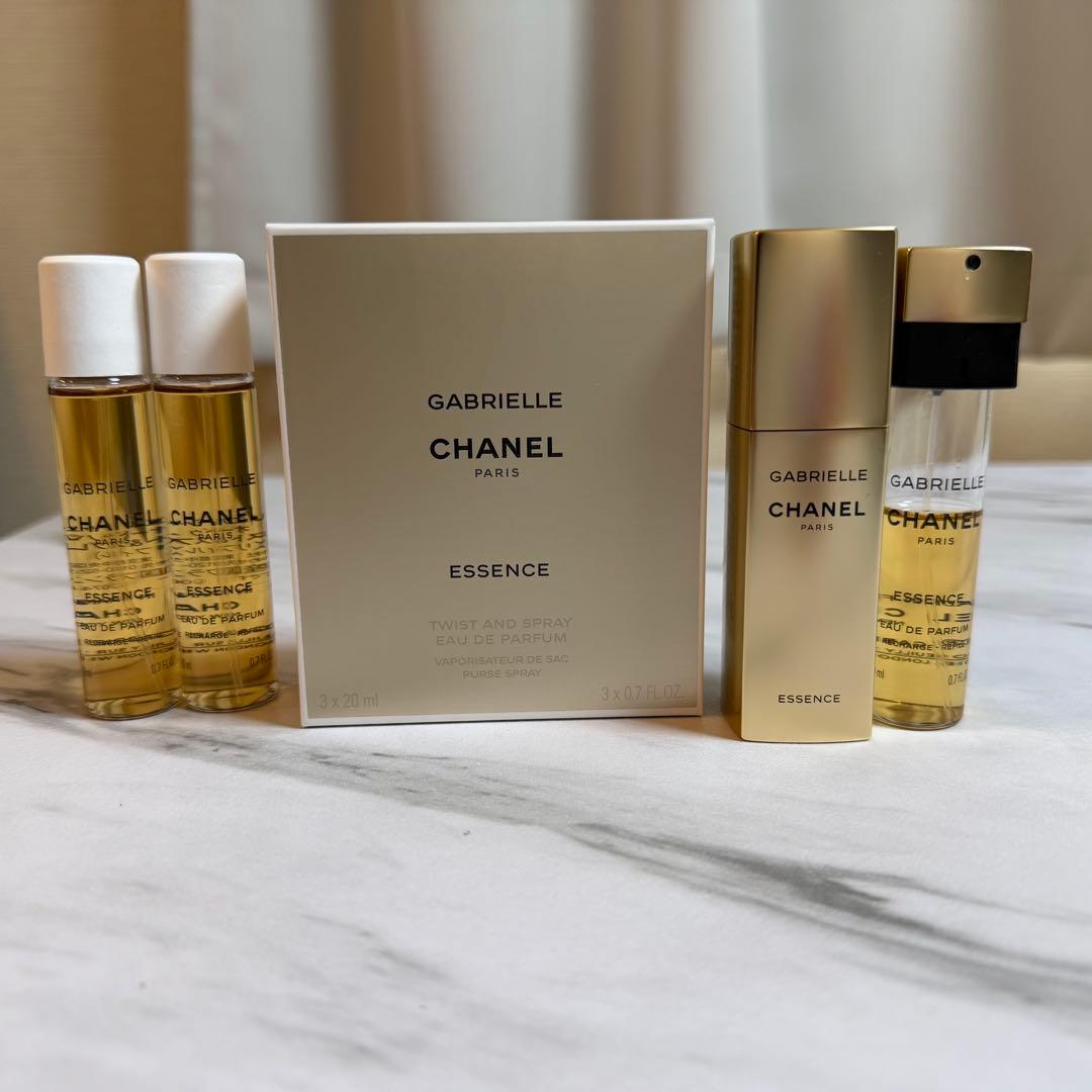 【未使用リフィル2本付き】CHANEL ガブリエルエッセンス　ツィスト＆スプレイ