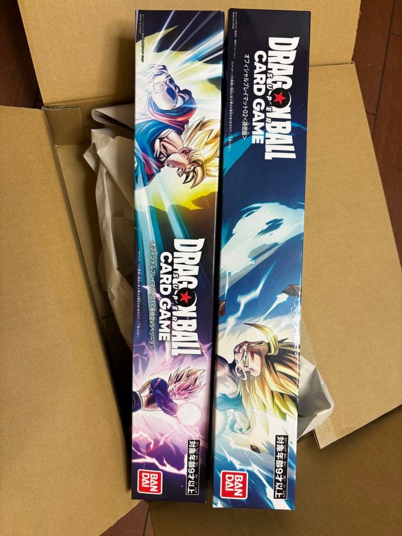 ドラゴンボールカード　プレイマット1.2セット未使用 ドラゴンボールスーパーカードゲーム オフィシャルプレイマット01