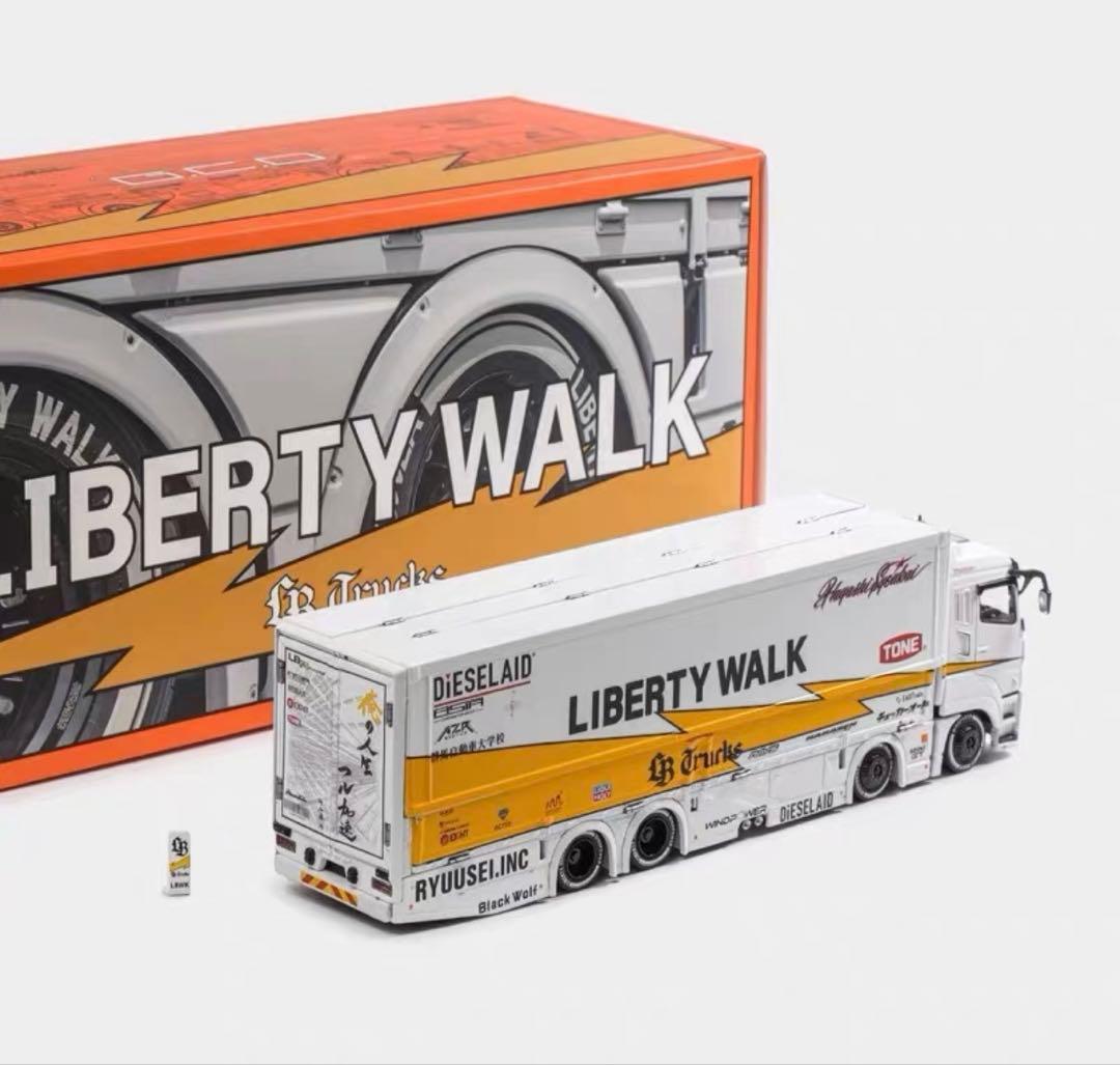 限定 GCD 1/64 三菱 ふそう LB-TRUCKS リバティウォーク - メルカリ