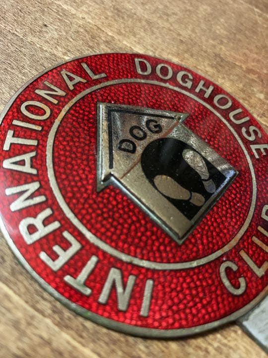広*港様 大特価⭐️DOGHOUSE CLUB ドッグハウスクラブバッジ - メルカリ