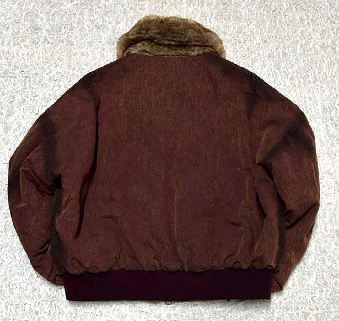 極美品】BALLSY BROTHERS リバーシブルファーフライトジャケット