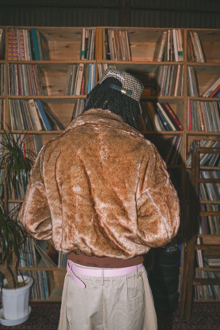 極美品】BALLSY BROTHERS リバーシブルファーフライトジャケット