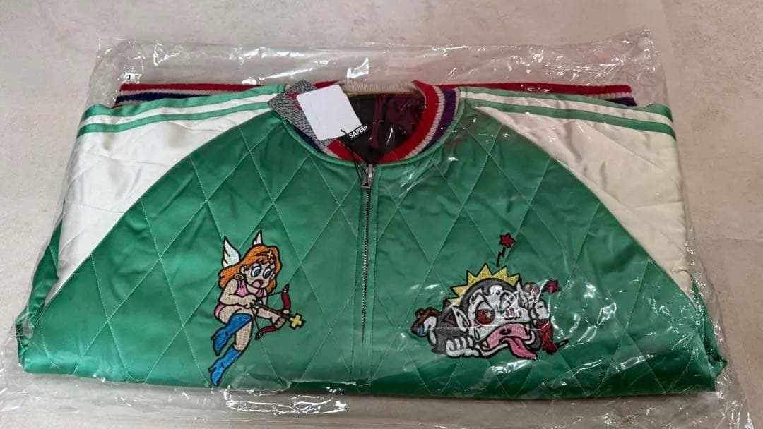 SAPEur×ビックリマン　リバーシブルスーベニアジャケット