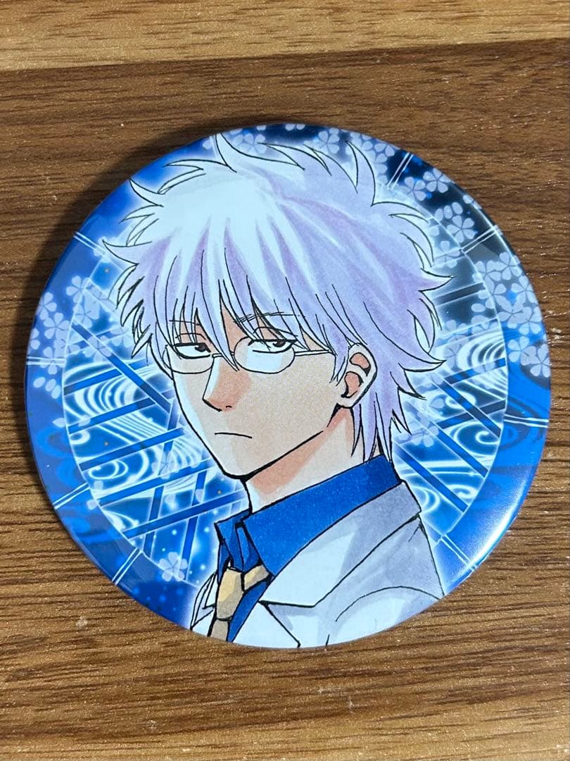 銀魂　大銀魂展　コレクション缶バッジ　原作　銀八先生　坂田銀時　3年z組 ローソン限定 3年Z組銀八先生 銀八 坂田銀時 缶バッジ - メルカリ