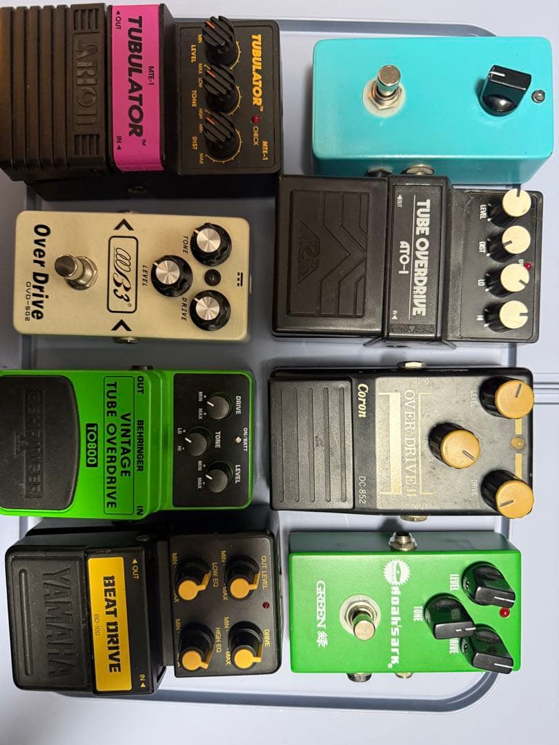 オーバードライブまとめ売り　エフェクターまとめ