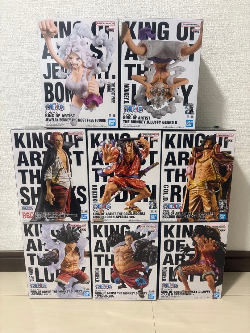 【少しなら値下げ可】キングオブアーティスト　ワンピース　フィギュア　8体セット