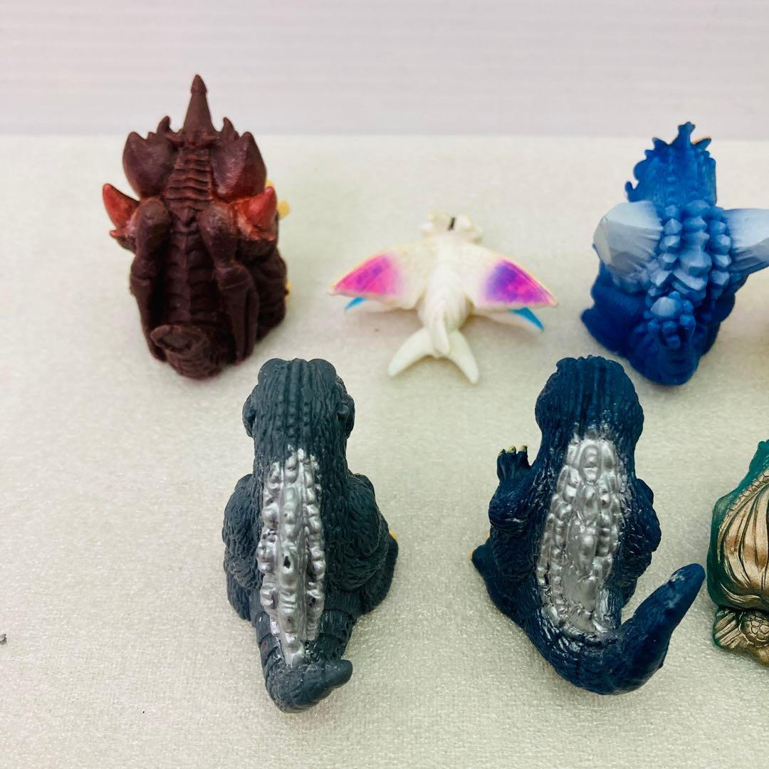 8体セット】ゴジラ超全集 バンダイ 1998年製 指人形 ソフビ - メルカリ