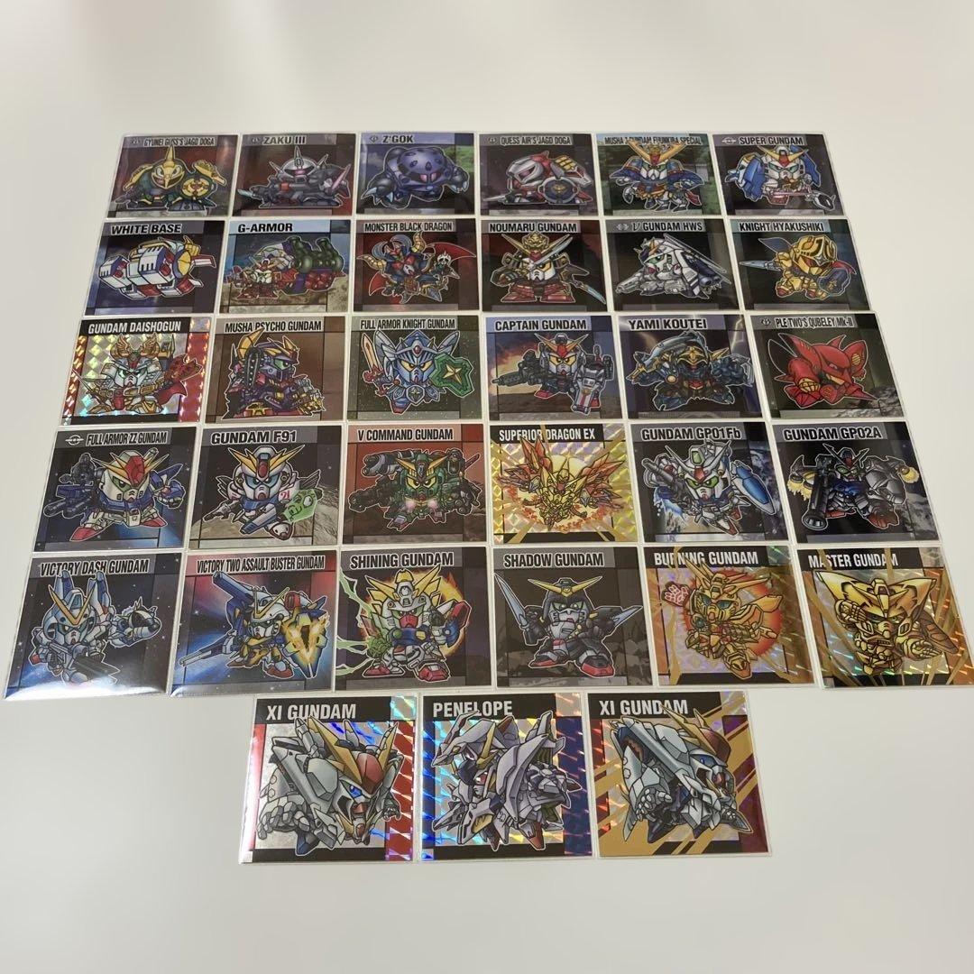 元祖SDガンダムスナック2 全33種 フルコンプリート - メルカリ