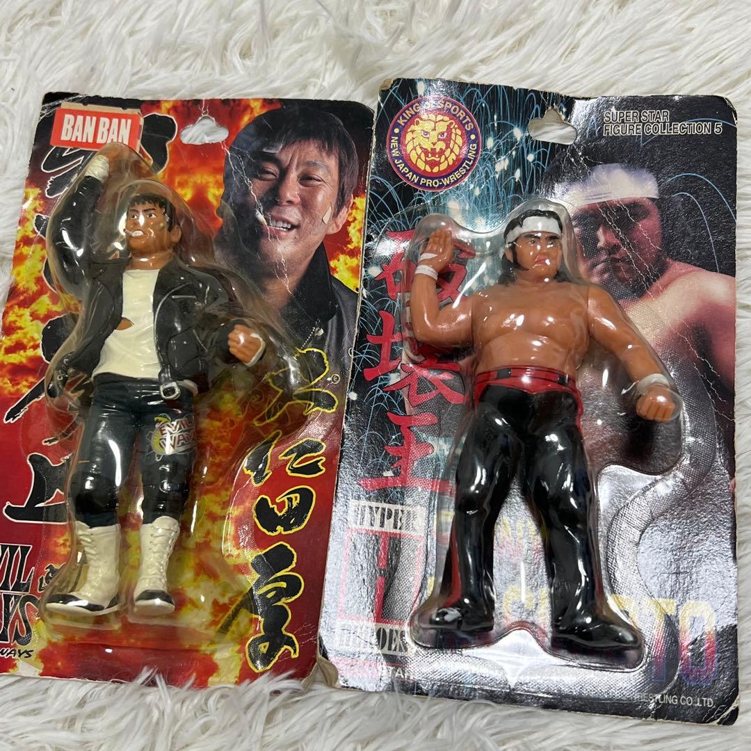 新日本プロレスフィギュア12体 武藤ムタ大仁田前田橋本長州カシン藤波
