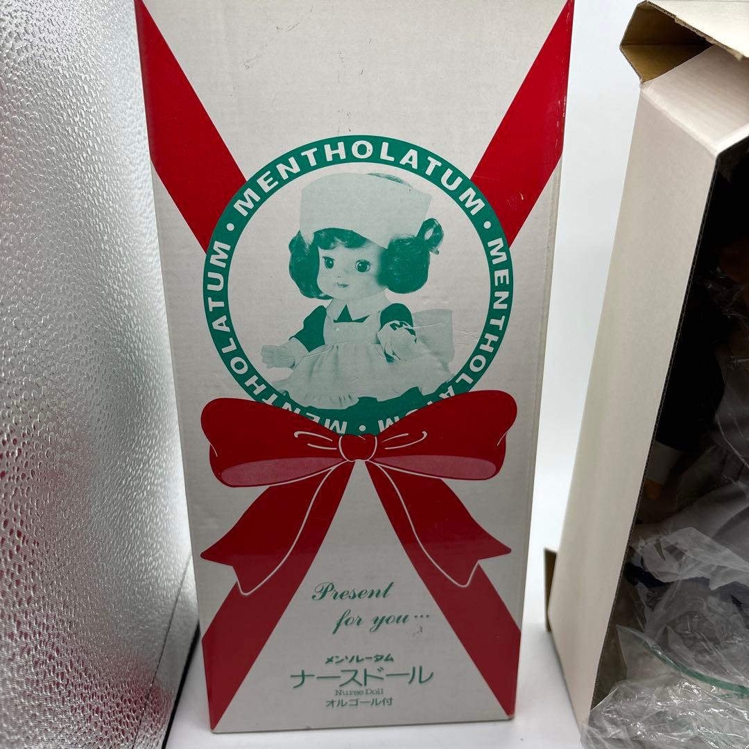 希少 メンソレータム ナースドール オルゴール付き 30cm ロート製薬 箱付き