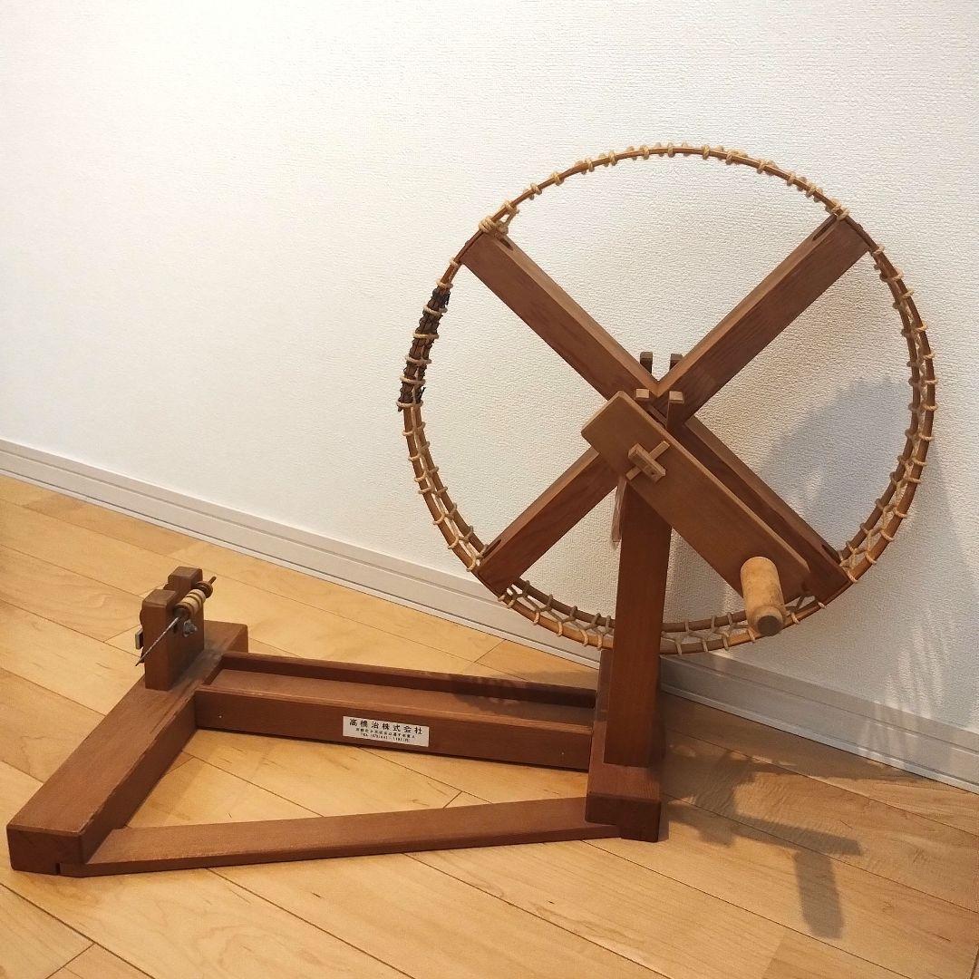 機織り　手織り　糸巻き　糸紡ぎ機　管巻き機　土台 ＆ 回転ハンドル付き Amazon.co.jp: 電動糸紡ぎ機、糸玉巻き機、自動紡ぎ車、前進・後進