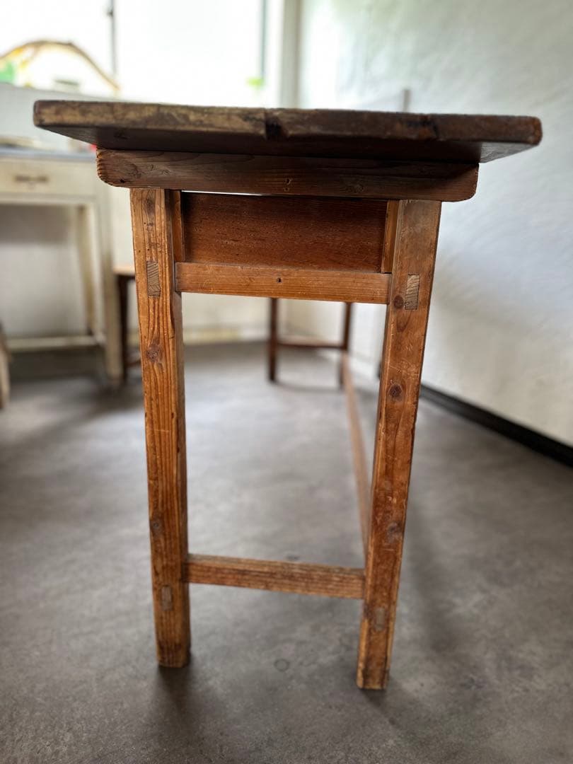 プイさま用です古道具 長机 長テーブル 文机 アンティーク - メルカリ