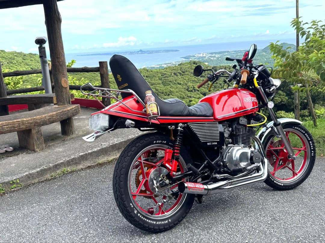 GSX250E GSX400E ザリ 三段 シート チョビ三 チョビサン - メルカリ