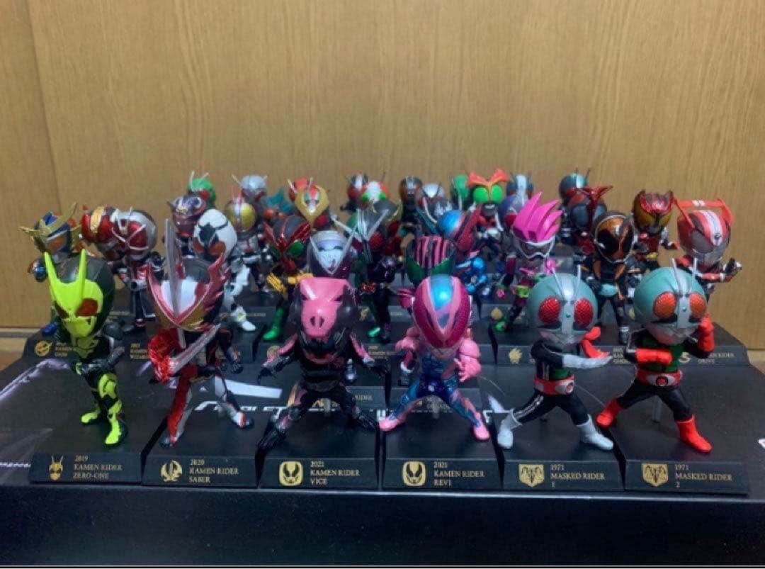 一番くじ仮面ライダー50th ANNIVERSARY デフォルメクス39体セット