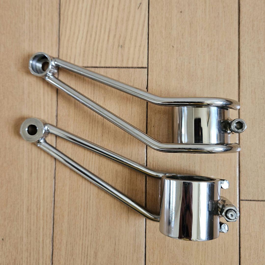 デイトナ ビンテージライトステーφ35 クロームメッキ SR400 - メルカリ