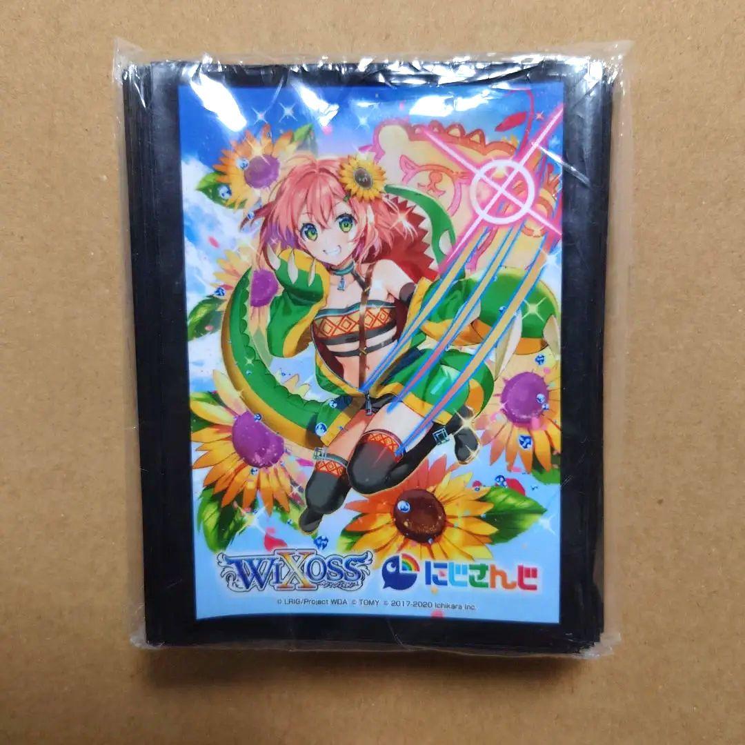 WIXOSS　ウィクロス　にじさんじ　本間ひまわり　タカラトミー　スリーブ　B 再生産】【1パック】ウィクロスTCG 新構築済みデッキ にじさんじウィ