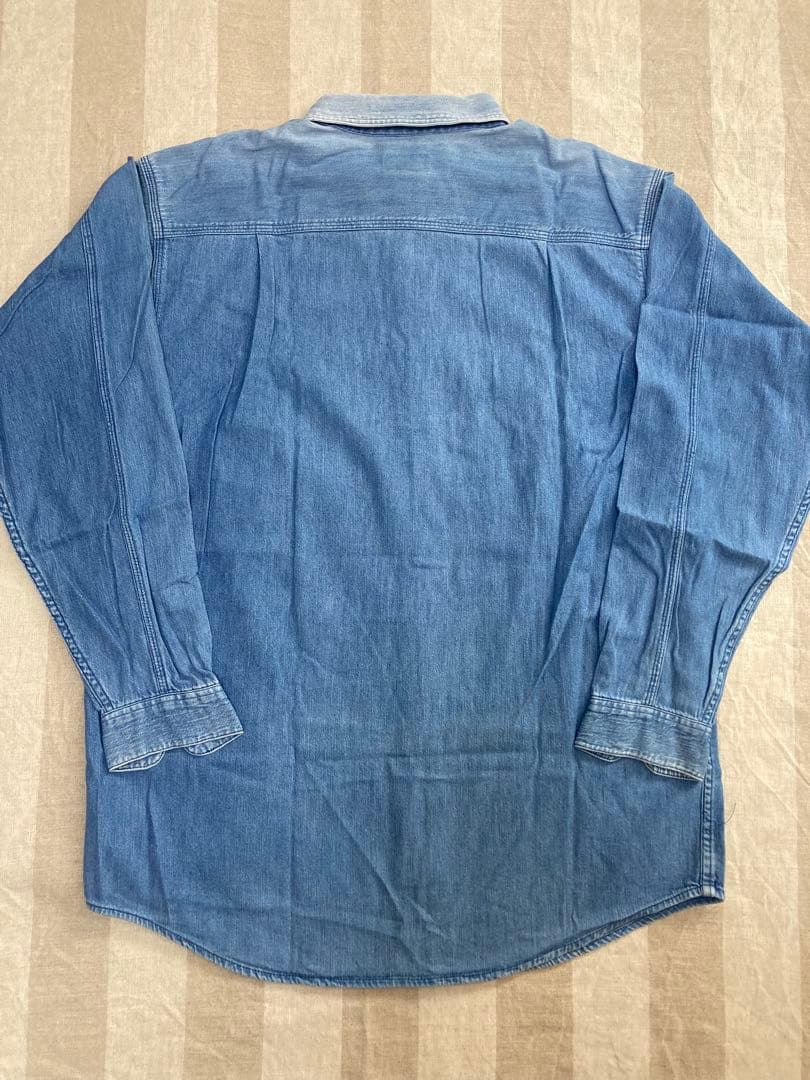 パタゴニア メンズ・カラード・リングスパン・シャツ Indigo M 90's