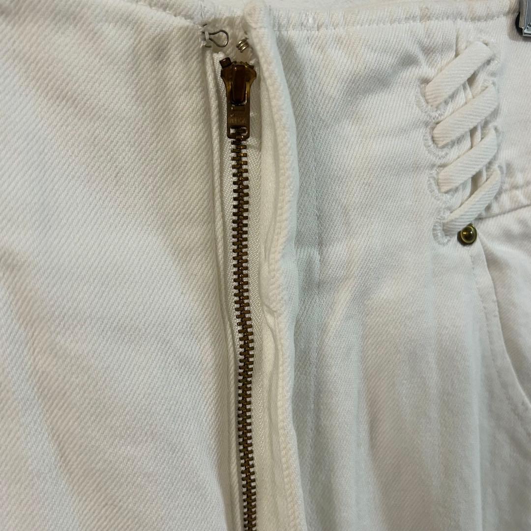 希少】Mame Kurogouchi マメ クロゴウチ ホワイト デニム - メルカリ