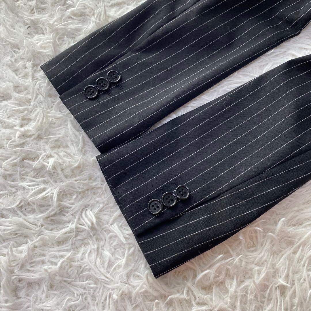 ポールスミス セットアップ スーツ 1ボタン ワイドパンツ ストライプ