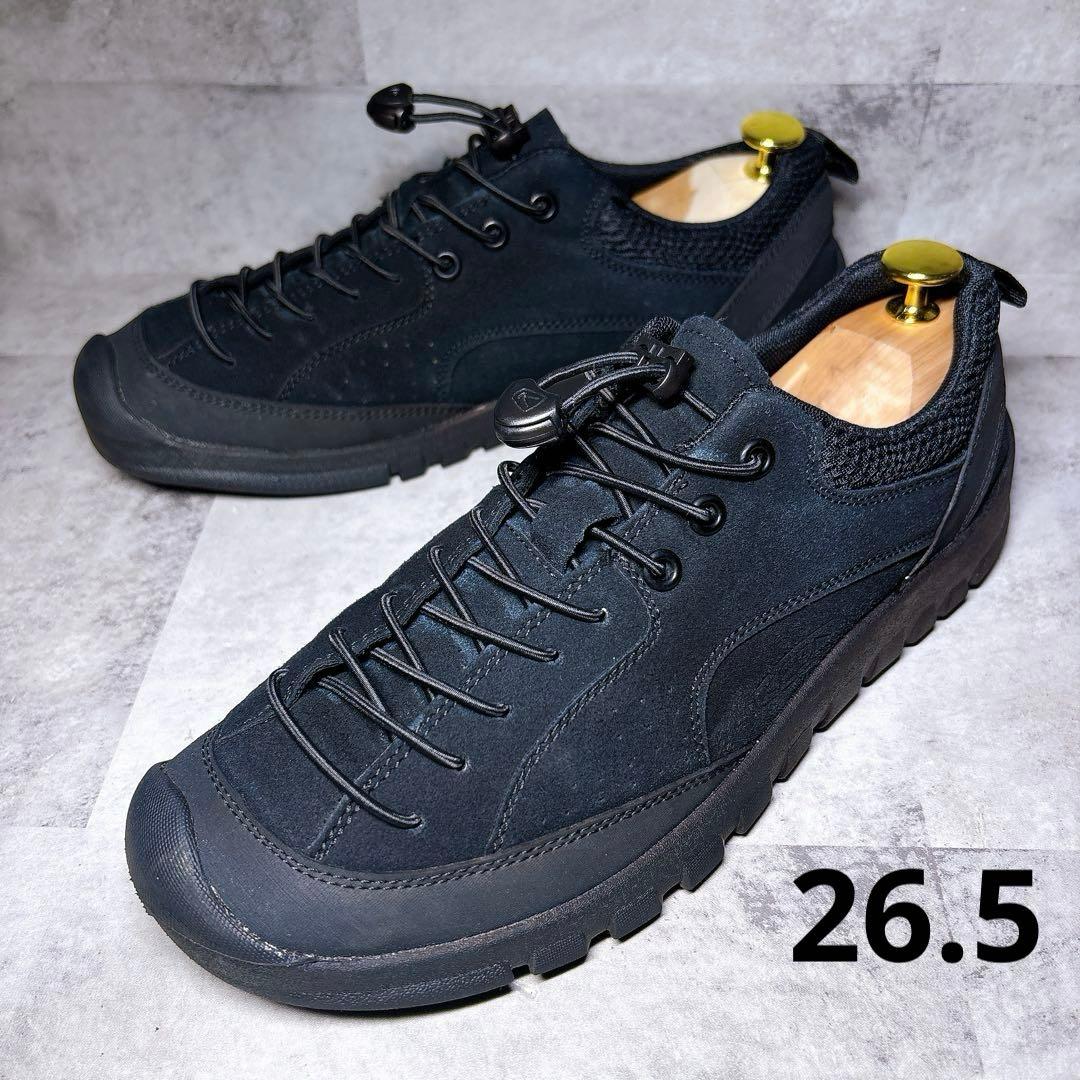 美品 キーン ジャスパー ロックスSP 26.5 オールブラック スニーカー メンズ ジャスパー ロックス エスピー スニーカー | Birch/Black