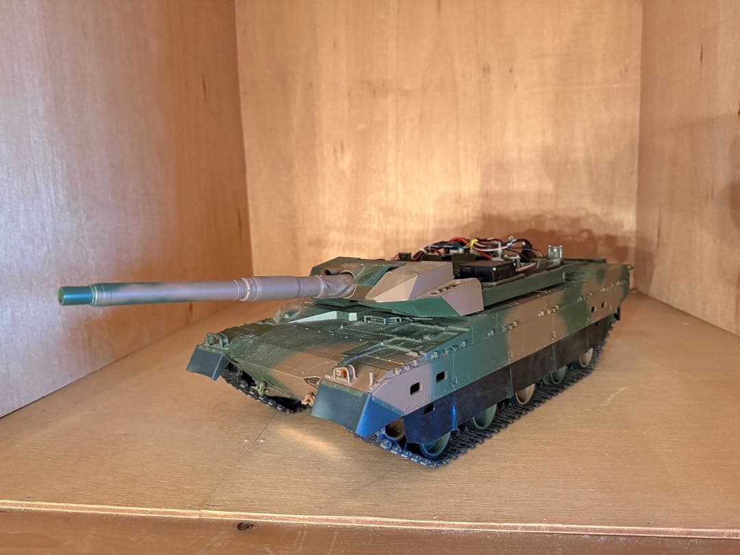 【O-1979】タミヤ 陸上自衛隊 10式戦車 ラジコン ジャンク 1/16