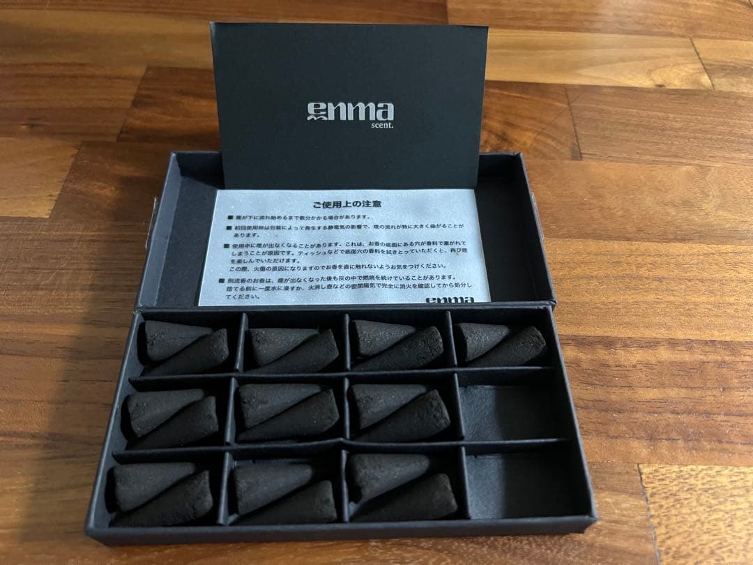 稀少】enma お香立て お香のおまけ付き 視覚的にもリラックス - メルカリ