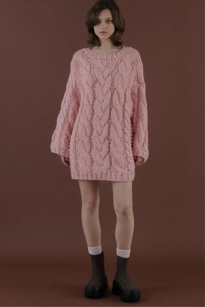 the toe Marais Handmade Knit ピンク - メルカリ