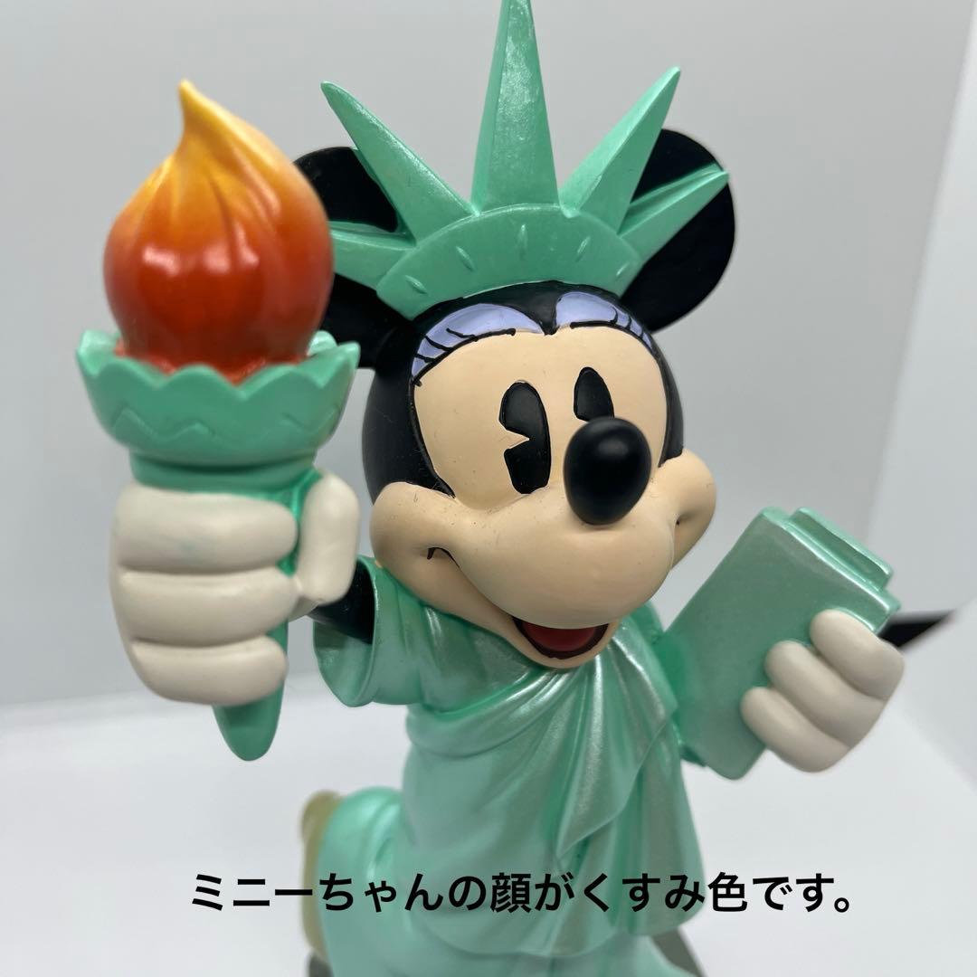 ディズニーストア NY 自由の女神 ミニーマウス 置物 フィギュア - メルカリ